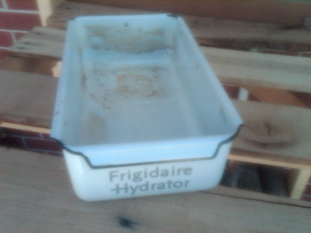 Frigidaire Hydrator White Porcelain Refrigerator Drawer Freezer Box