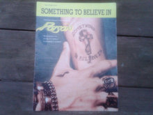 POISON SOMETHING TO BELIEVE IN SHEET MUSIC ROCK ROLL BAND COLLECTIBLE