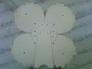 Forget Me Not Valentine Love Greeting Card Victorian Era Holiday Decoration