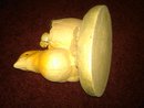 PAPER MACHE CHICKEN EASTER CHICK HOLIDAY DECORATION DEPRESSION ERA ORNAMENT