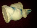 PAPER MACHE RABBIT CANDY CONTAINER EASTER HOLIDAY DECORATION AMERICAN DEPRESSION ERA DECORATIVE ORNAMENT