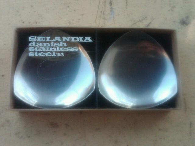 SELANDIA DENMARK STAINLESS STEEL CONDIMENT BOWL DANISH MODERN KITCHEN TABLEWARE UTENSIL