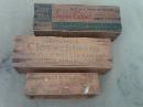 WOODEN CHEESE BOX DAIRY CRATE SWIFTS BROOKFIELD ARMOUR CLOVERBLOOM PABST ETT BLUE LABEL PAINTED ADVERTISING