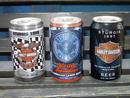 STURGIS RALLY SOUTH DAKOTA HARLEY DAVIDSON FULL BEER CANS 1995 1996 1997