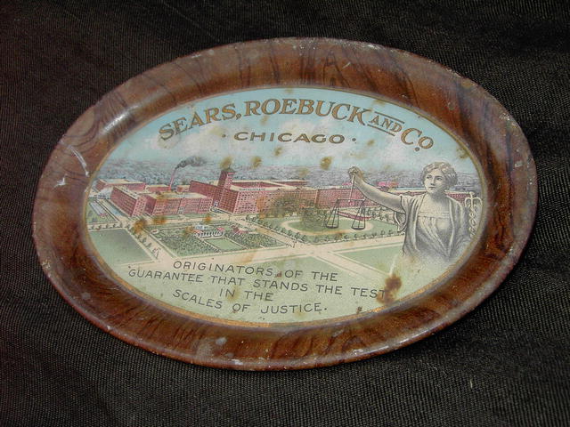 SEARS ROEBUCK TIP TRAY CHICAGO ILLINOIS