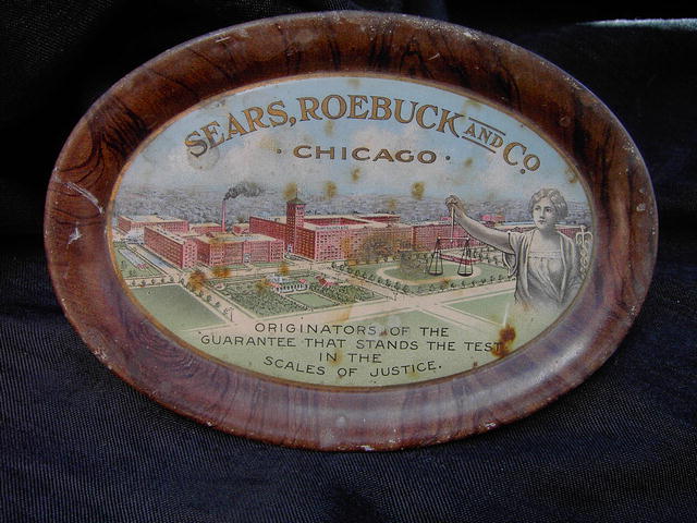 SEARS ROEBUCK TIP TRAY CHICAGO ILLINOIS