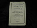 RAILROAD TRAINMEN CONSTITUTION BOOKLET