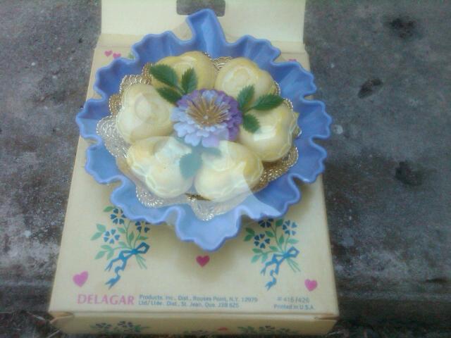 DELAGAR DAINTY GUEST SOAP SAVANS DE FANTAISIE 1960'S BATHROOM BEDROOM TOILETRY ORNAMENT