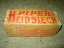 PIPER HEIDSIECK TOBACCO BOX DOVETAIL CRATE CHAMPAGNE FLAVOR