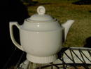PORCELIER COLONIAL TEAPOT HOT BEVERAGE PITCHER SERVING UTENSIL