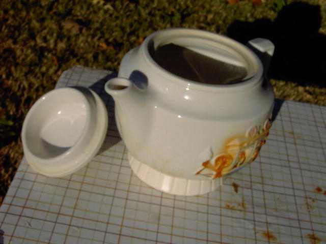 PORCELIER COLONIAL TEAPOT HOT BEVERAGE PITCHER SERVING UTENSIL