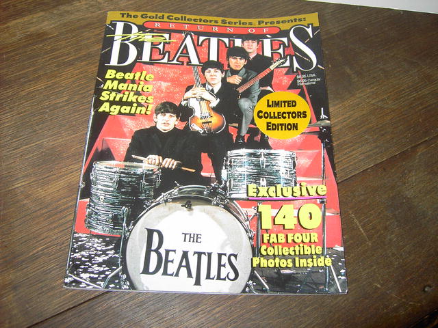 Beatles collector magazine 1996 rock roll publication collectible music memorabilia