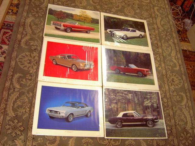 FORD MUSTANG CAR POSTER