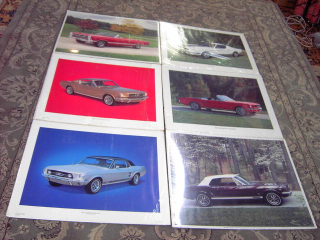 FORD MUSTANG CAR POSTER