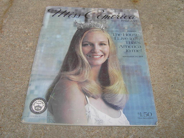 MISS AMERICA PAGEANT PROGRAM 1974 BERT PARKS 20TH ANNIVERSARY