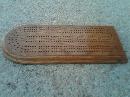 OAK WOOD CRIBBAGE BOARD GAME PIECE GAMING TOOL