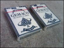 GEMACO ALPHA SERIES PLAYING CARDS ORIGINAL CELOPHANE WRAP BLUE SPRINGS MISSOURI GAMING ACCESSORY