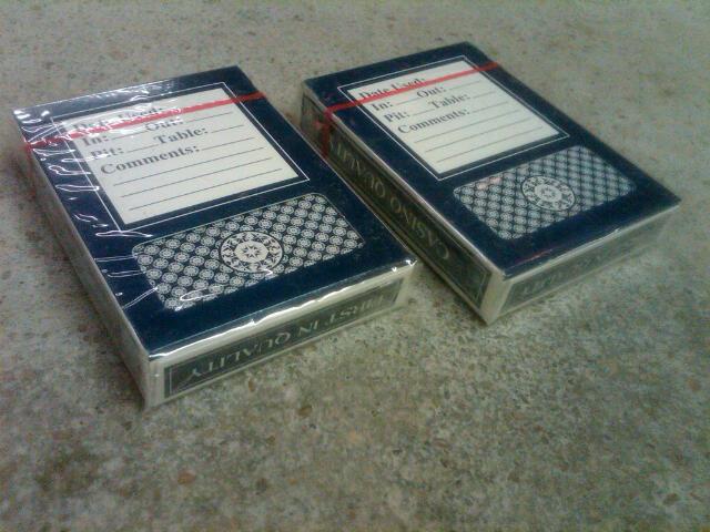 GEMACO ALPHA SERIES PLAYING CARDS ORIGINAL CELOPHANE WRAP BLUE SPRINGS MISSOURI GAMING ACCESSORY
