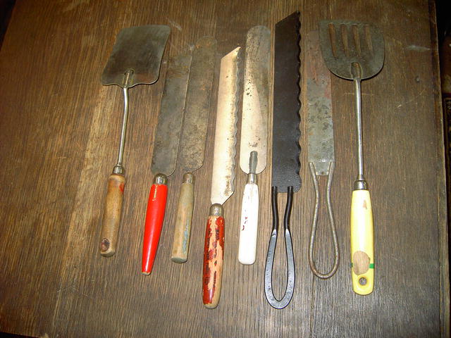 BAKERY KNIFE SPATULA KITCHEN UTENSILS