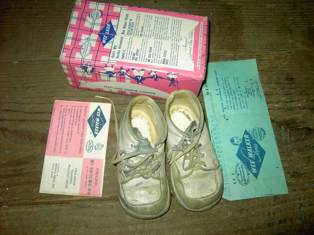 TODDLER CHILDS BABY SHOES ORIGINAL BOX MORAN COMPANY