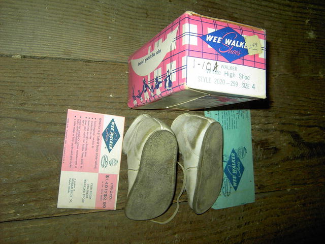 TODDLER CHILDS BABY SHOES ORIGINAL BOX MORAN COMPANY