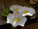 DAISEY FLOWER RELISH TIDBIT TRAY CANDY SERVER