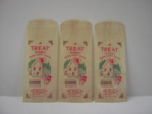 SANTA CLAUS CHRISTMAS CANDY SACK HAZLETON PENNSYLVANIA DRY SYRUP COMPANY OF AMERICA FIRST AID PRODUCT