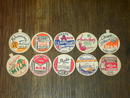 MILK CREAM TOMATO BOTTLE DAIRY CAP ADVERTISING JAR LID