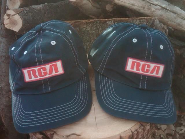 RCA BALL CAP BASEBALL STYLE HAT ELECTRONICS ADVERTISING GARMENT APPAREL