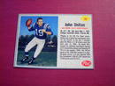 JOHN UNITAS POST CEREAL FOOTBALL CARD BALTIMORE COLTS QUARTERBACK