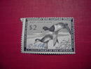 MIGRATORY BIRD DUCK HUNTING STAMP 1954 1955 RING NECKED DUCK