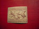 MIGRATORY BIRD DUCK HUNTING STAMP 1953 1954 BLUE WINGED TEAL
