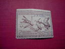 MIGRATORY BIRD DUCK HUNTING STAMP 1953 1954 BLUE WINGED TEAL
