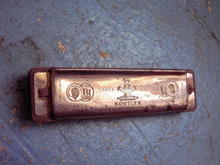 GERMAN HARMONICA MUSICAL INSTRUMENT KOSTLER TRADE MARK U S ZONE