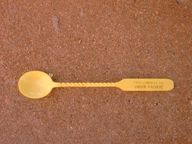 UNION PACIFIC RAILROAD COCKTAIL SPOON STIR UTENSIL