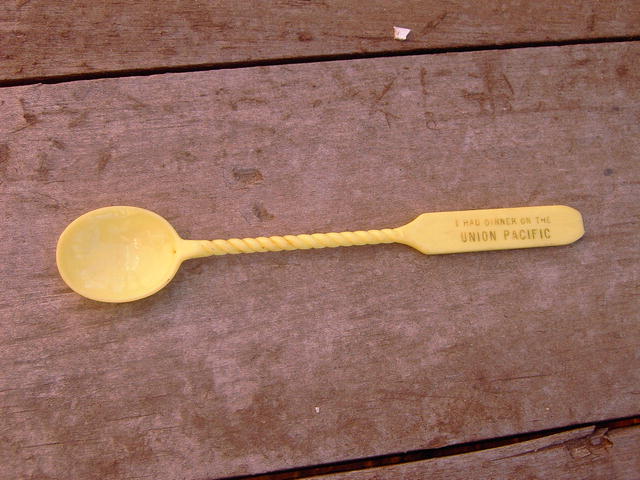 UNION PACIFIC RAILROAD COCKTAIL SPOON STIR UTENSIL