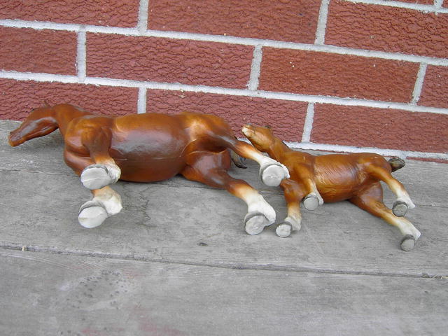 BREYER CLYDESDALE HORSE STATUE FIGURINE