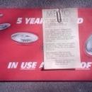B F GOODRICH TUBELESS TIRE ADVERTISING BOOKLET AUTOMOBILE REPAIR SHOP CATALOG CAR GARAGE SALES PUBLICATION