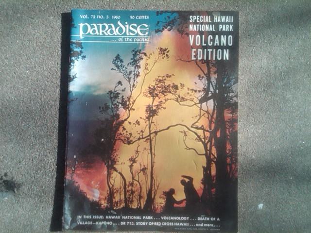 HAWAII PARADISE ISLAND MAGAZINE VOLCANO EDITION 1960 TOURIST GUIDE