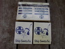 SANTA FE RAILROAD MATCHES FULL MATCHBOOKS INDIAN KID SUPERIOR MATCH CHICAGO ILLINOIS