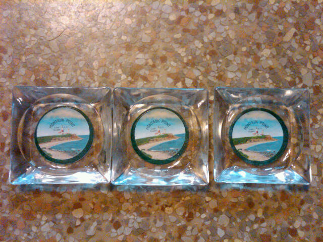 MONTAUK POINT LONG ISLAND NEW YORK ASHTRAY