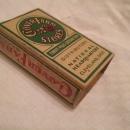 Clover Farm Stores Match Box Cleveland Ohio Cardboard Paper Advertising