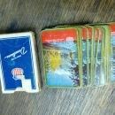 union pacific domeliner passenger train mountain scenery playing cards locomotive travel collectible
