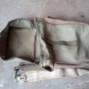 1944 united states army military field pack green canvas duffel bag gear tote b b s company mark