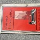 gargoyle mobiloil car automobile engine lubrication guide booklet consumer pamphlet mobil vacuum oil company new york usa