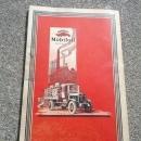 gargoyle mobiloil car automobile engine lubrication guide booklet consumer pamphlet mobil vacuum oil company new york usa