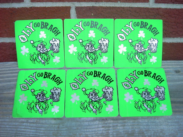 OLYMPIA WASHINGTON IRISH SAINT PATRICKS DAY BEER STICKER DECALS