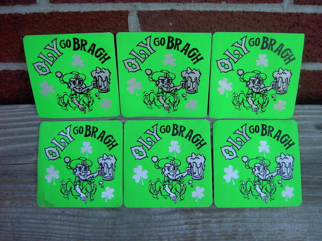 OLYMPIA WASHINGTON IRISH SAINT PATRICKS DAY BEER STICKER DECALS