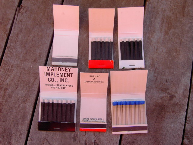 JOHN DEERE MASSEY FERGUSON FORD INTERNATIONAL HARVESTER IMPLEMENT MATCH BOOKS