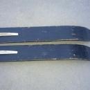 acme water skis wooden skiing boards lake cabin wall decoration retro era boating sport equipment usa made stilley plywood company conway south carolina
